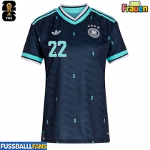 Deutschland David Raum #22 Auswärtstrikot Frauen WM 2026 Kurzarm